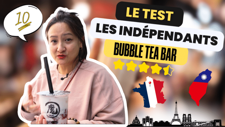 Les indépendants du Bubble tea parisiens