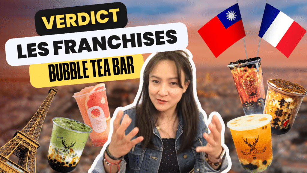 Les franchises de Bubble teas taiwanaises à Paris