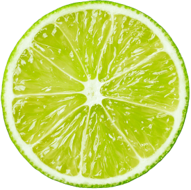 tranche de citron vert